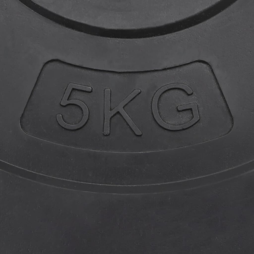 vidaXL Vektskiver 4 stk 30 kg sement