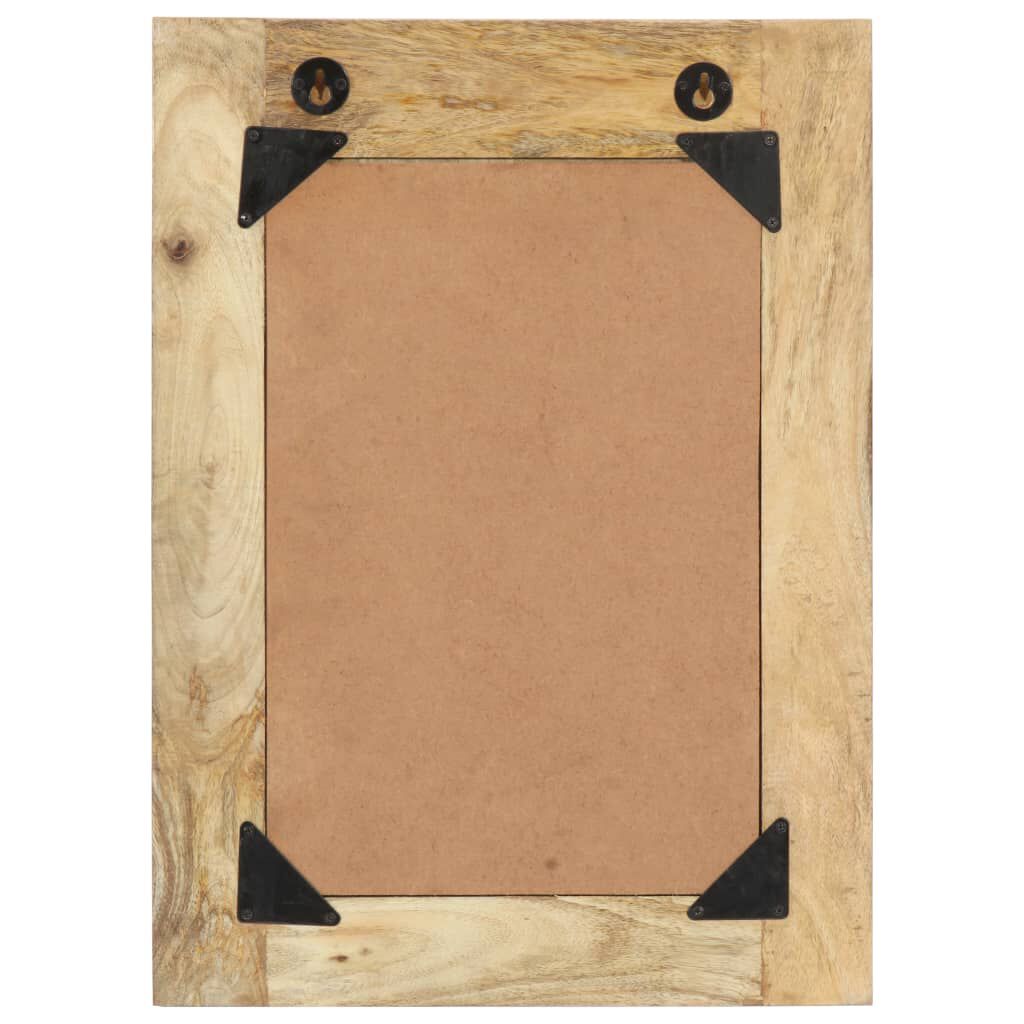 vidaXL Håndmalt speil 40x55 cm heltre mango