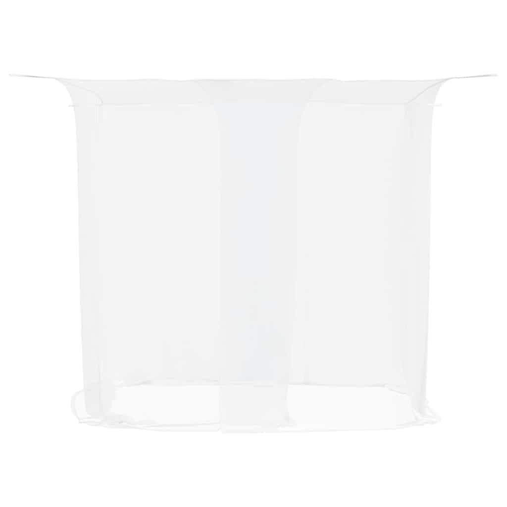 vidaXL Hengende myggnett 156 netting Hvit 220x100x150 cm